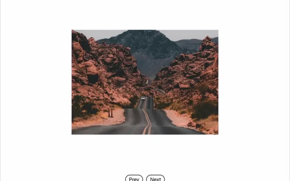 Porta-retrato: Um cubo que gira com o arraste e mostra uma foto ou um vídeo em cada face.